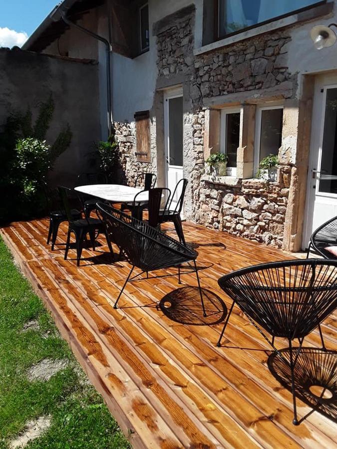 Gite Le Pot De Vin Lancié Exteriér fotografie